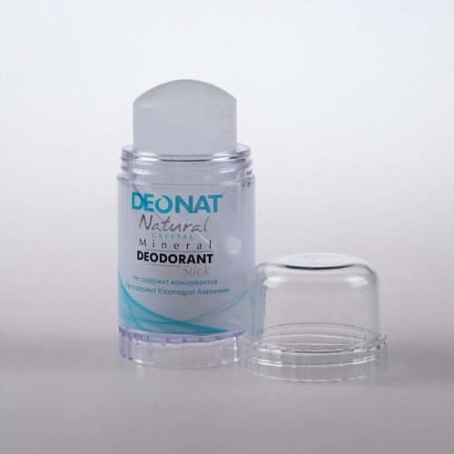 Deonat Дезодорант Кристалл - ДеоНат чистый, узкий выдвигающийся (pushup)