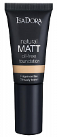 Тональный крем матирующий Natural Matt Foundation, IsaDora