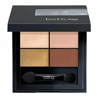 Тени для век Eyeshadow Quartet, IsaDora