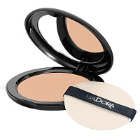 Пудра компактная матирующая Anti-shine Mattifying Powder, IsaDora