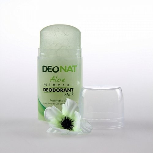Deonat Дезодорант Кристалл - ДеоНат с соком алоэ выдвигающийся (pushup)