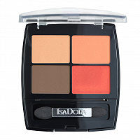 Тени для век Eye Shadow Quartet, IsaDora